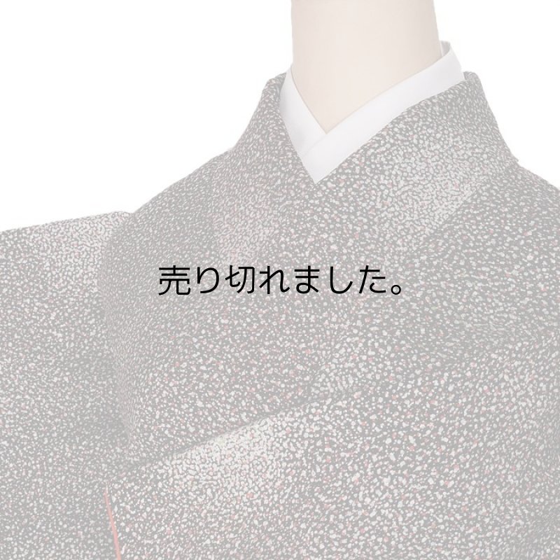 リサイクル小紋 染小紋  色無地袷 身丈147cm 裄62cm Mサイズ リサイクル着物 a1m0y3 お稽古 練習着 観劇 茶会 「中古」中古着物 友禅 正絹 美品 縮緬生地