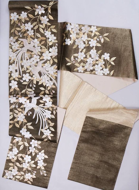 画像6: 動画で確認　袋帯 名古屋帯 訪問着 きもの (6)