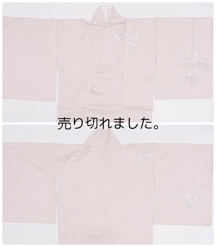 リサイクル訪問着 素描友禅 ピンク 身丈166cm 裄67cm M Sサイズ a1m5m1y5 卒入園 結婚式 舞台衣装「中古」中古着物 友禅 正絹 美品 訳あり 在庫処分 裄長め