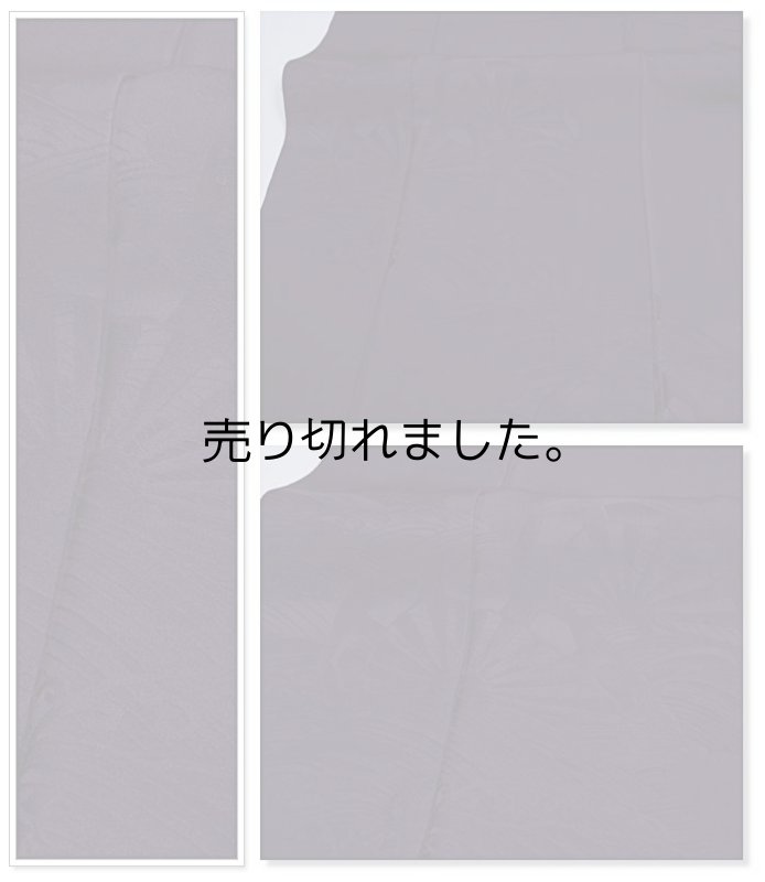 リサイクル 無地袷 友禅 紫 絵羽 着物 身丈155cm 裄64cm Mサイズ a1m9m0y3 色無地 家紋無し 舞台 稽古 着物 「中古」絹 訳あり 繰越大きい 無料 御所車