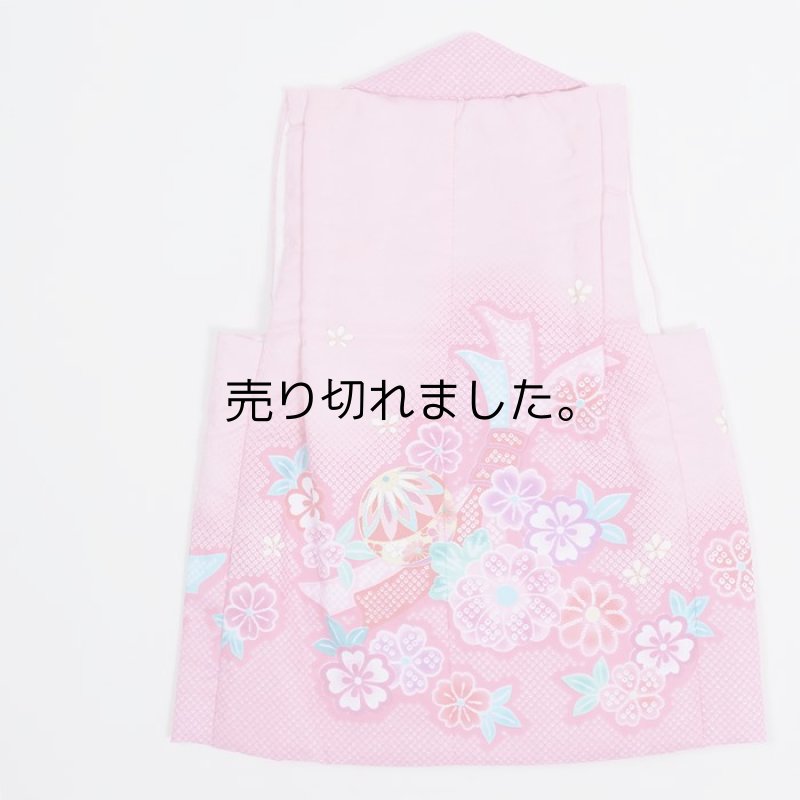 画像5: 三歳 祝着 新品 3歳 被布女子 七五三 お宮参り 祝着 女子 a5m5 女児 子供 キッズ 在庫処分品 ピンク「3歳祝着」「被布着」 (5)