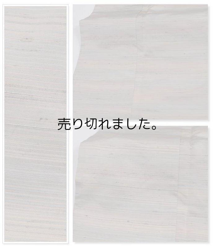 リサイクル つむぎ 夏物 夏着物 茶地 縞柄 身丈160cm 裄64cm Mサイズ a1m7m6y4 絣着物 「中古」絹 訳あり 夏紬 送料無料