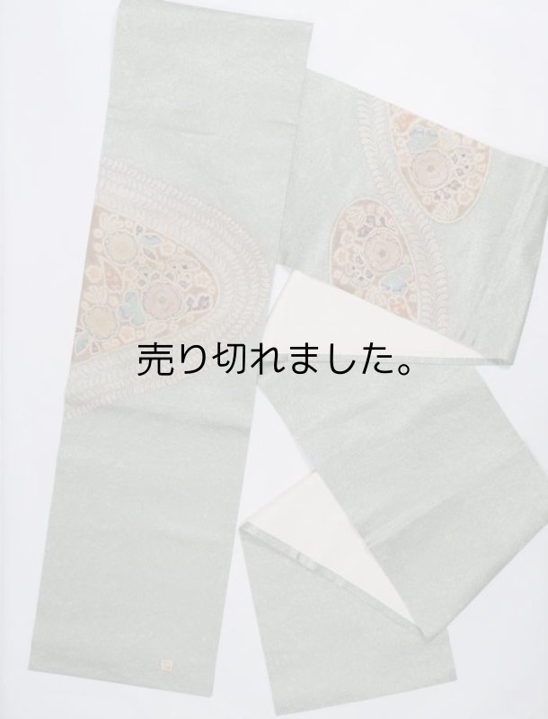 未使用品 辻ケ花名古屋帯 九寸名古屋帯 LL リサイクル名古屋帯