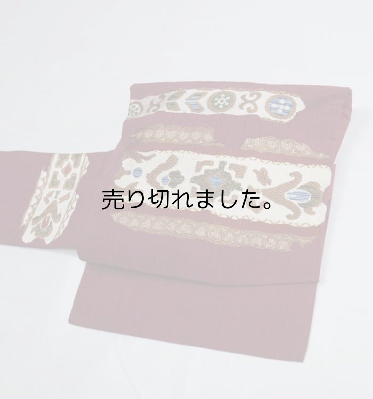 リサイクル名古屋帯 二部式帯 造り帯 付帯 お稽古 お子様帯