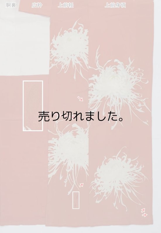 訪問着 友禅訪問着 中古着物 古典柄 送料無料 訳あり