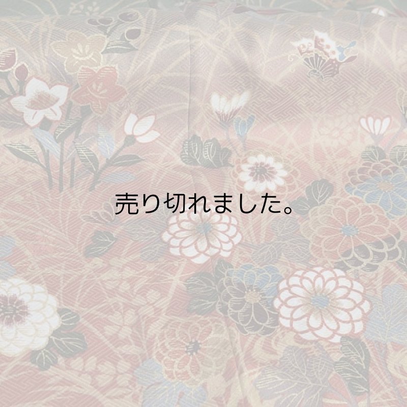 未使用品 訪問着 糸目友禅 付下 リサイクル訪問着袷 緑 身丈62cm