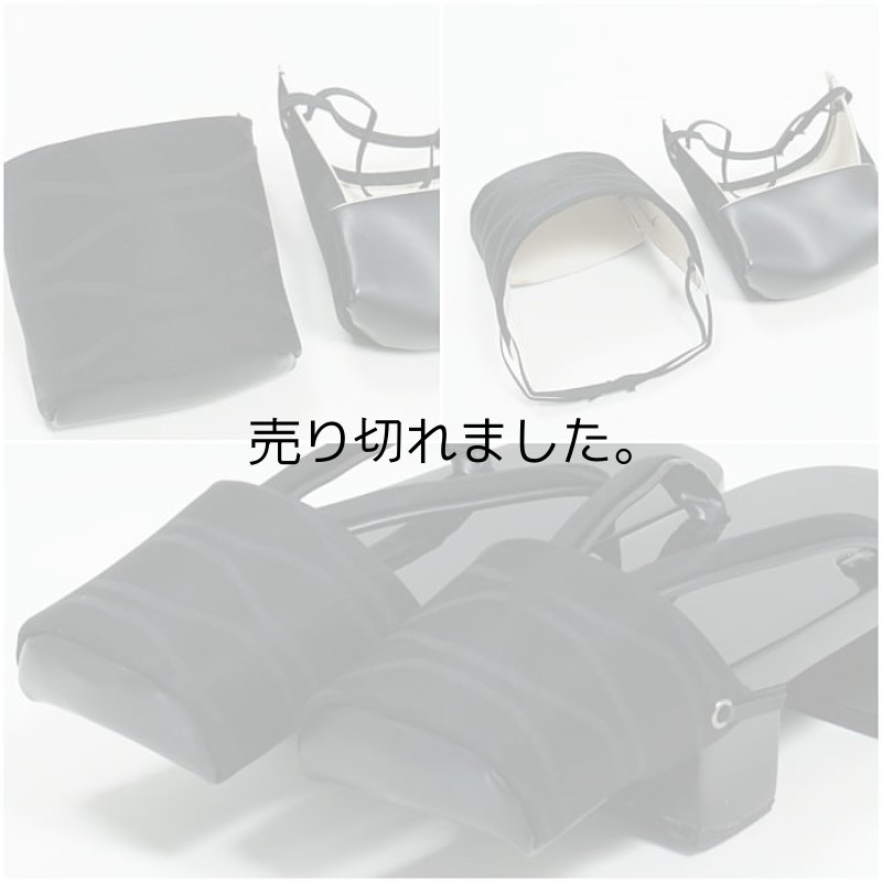 未着品の桐下駄 下駄 草履単品 雨下駄 黒 茶会 観劇 お稽古 激安