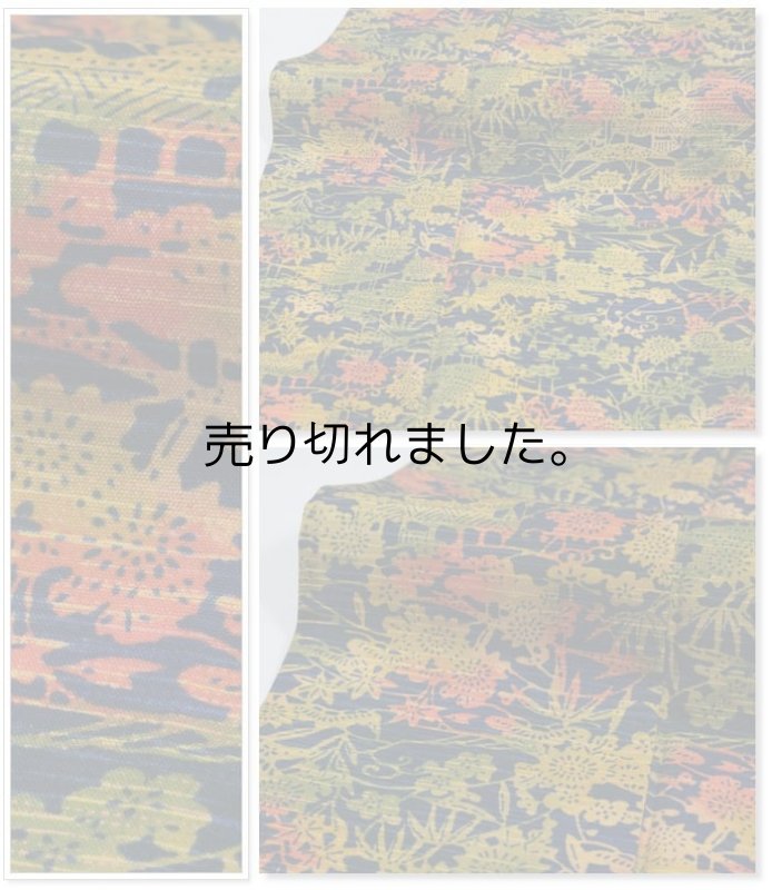 リサイクル夏着物 単衣 綿 夏用 中古着物 単衣着物 丈150cm S 紺