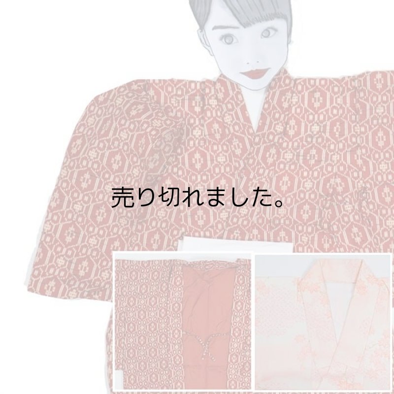 女児 着物 羽織 襦袢セット アンティーク 供着物セット 子供着物