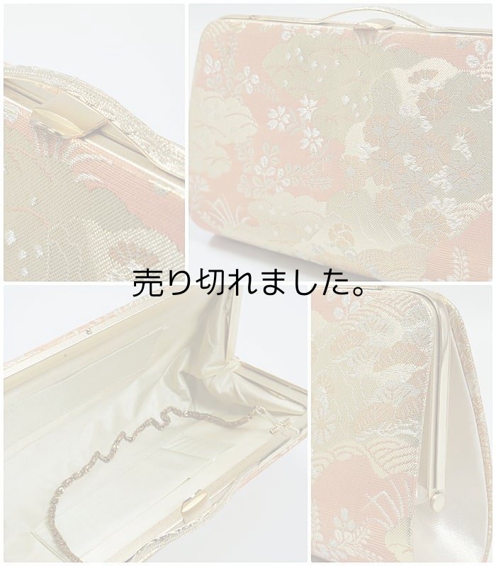 綺麗な草履バックセット リサイクル品です 佐賀錦バック