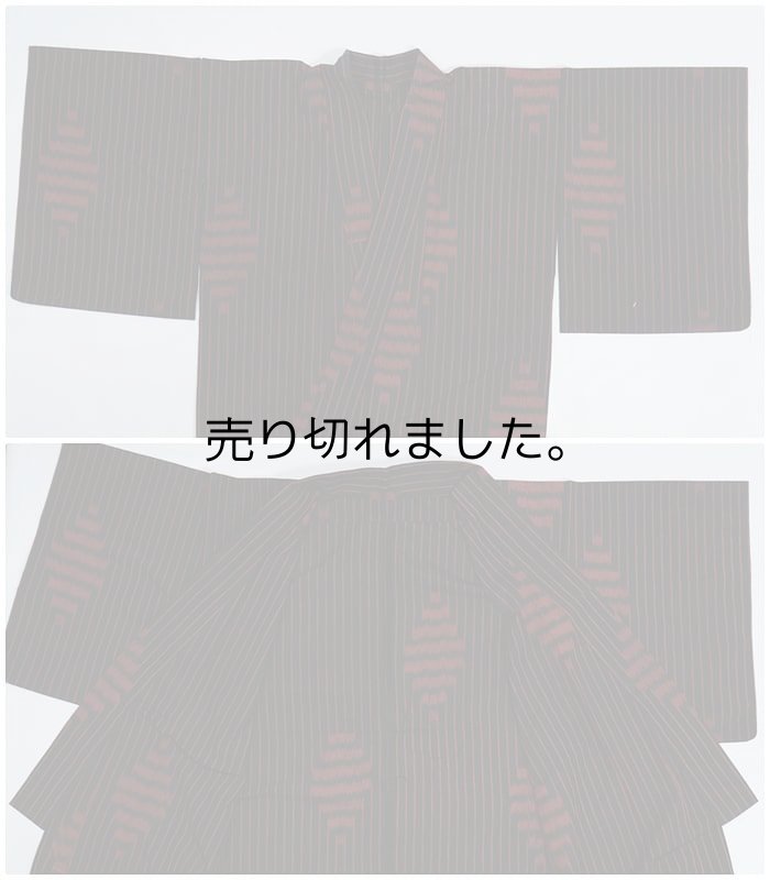 化繊交織 ウール 着物 カジュアル着物 ウールきもの 単衣