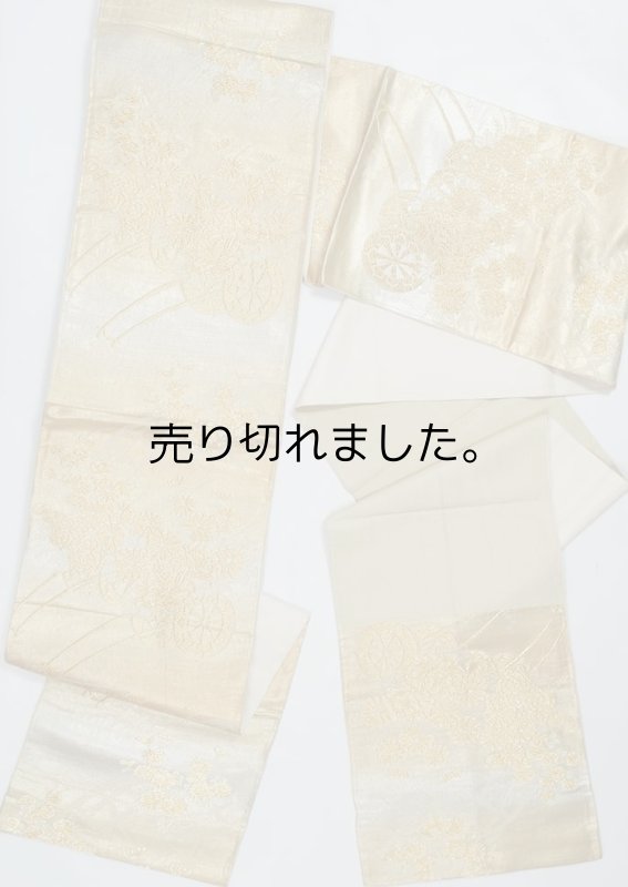 激安 中古袋帯 リサイクル袋帯 留袖帯 二重太鼓