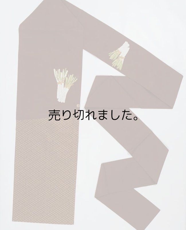 未使用 リサイクル名古屋 織物名古屋帯 一重太鼓