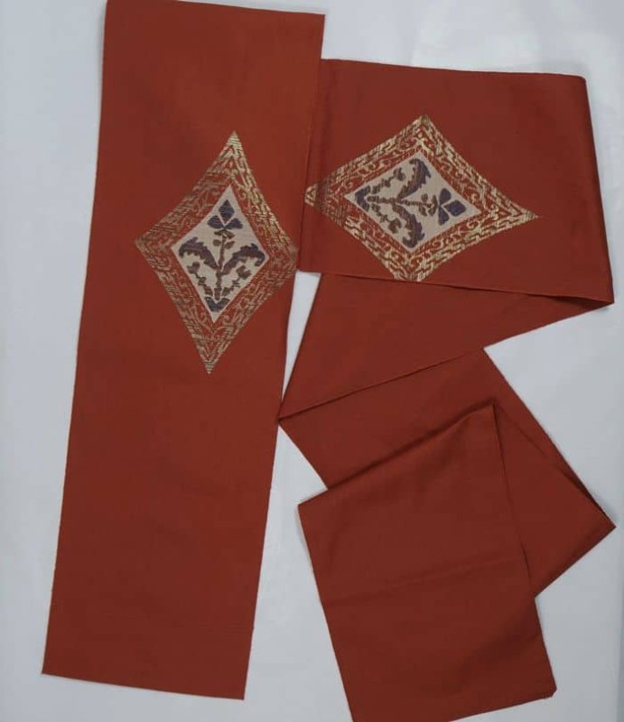 中古 名古屋帯 リサイクル 八寸名古屋帯 軽やか