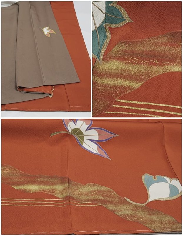 未着品の振袖 長襦袢セット 逸品着物 新古品です