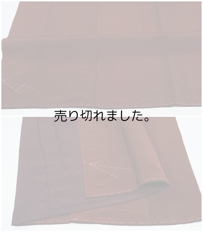 未着品 江戸小紋 色無地 サメ小紋 お召し織物 逸品です