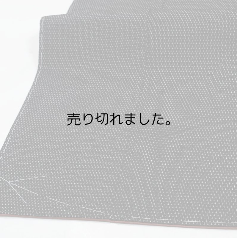 未着品 本場白鷹紬 伝統工芸品 白たか紬 紬袷着物