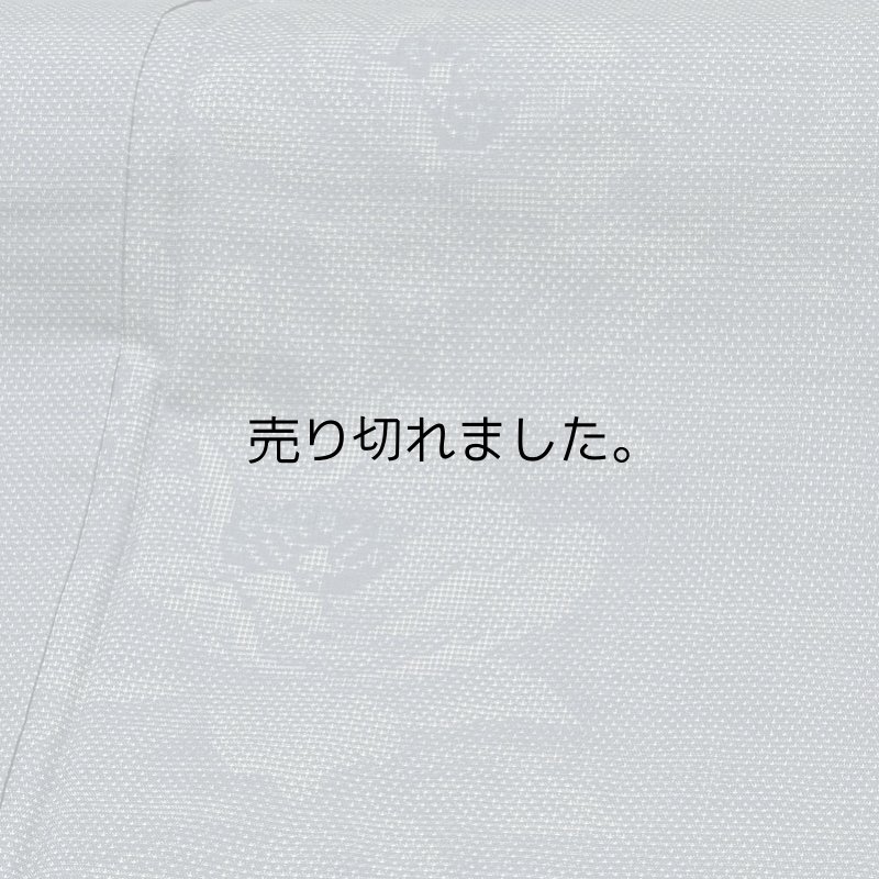 未着品 本場大島つむぎ 伝統工芸品 白たか紬 紬袷着物