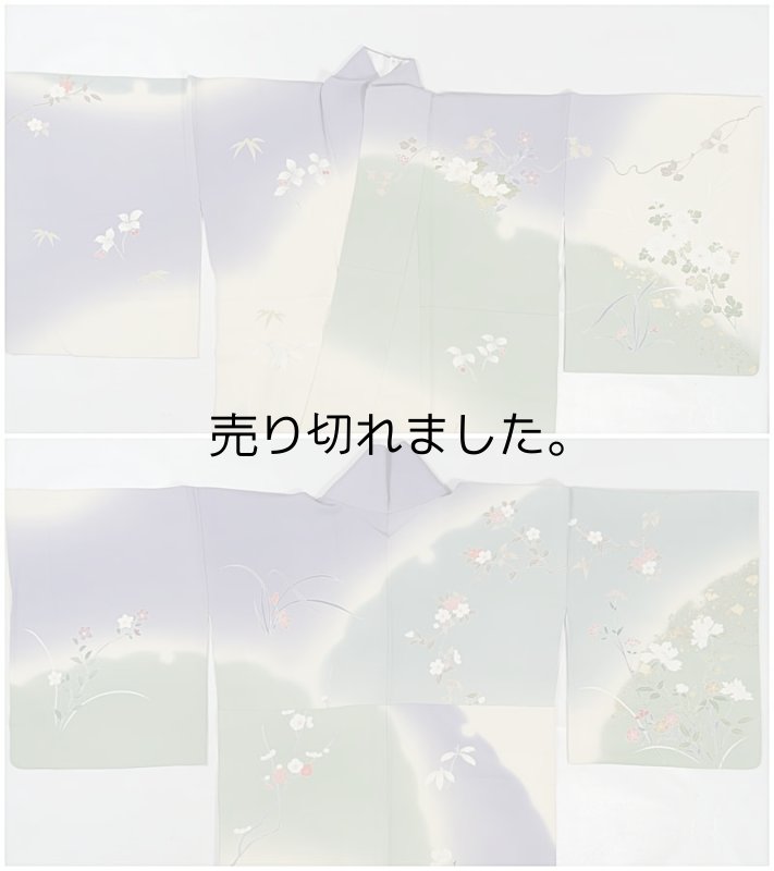 逸品 訪問着袷 フォーマル着物 さが美謹製 防止加工 友禅訪問着袷