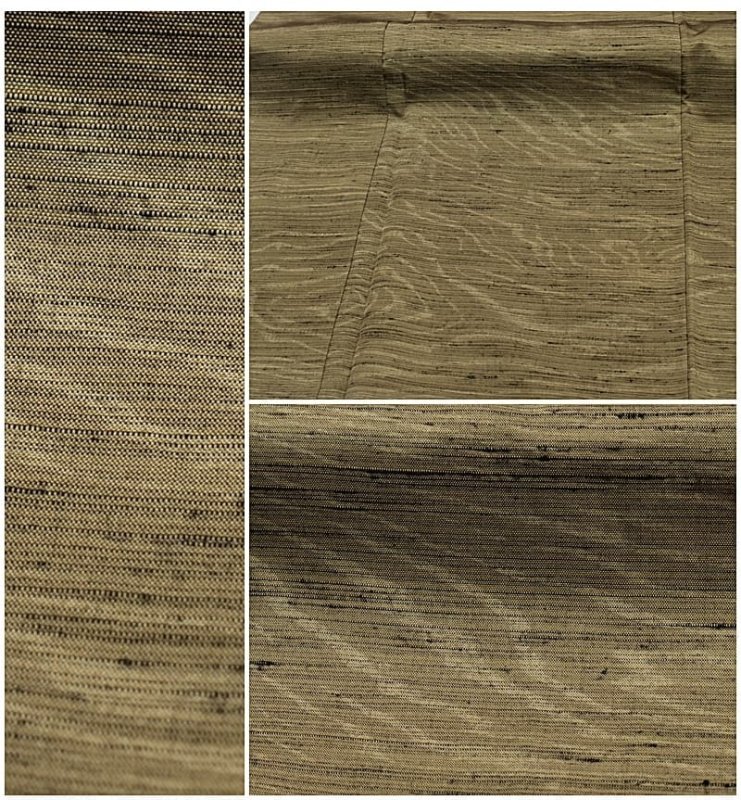 お召し着物 つむぎ袷 洒落小紋 リサイクル 着物 ビンテージ着物