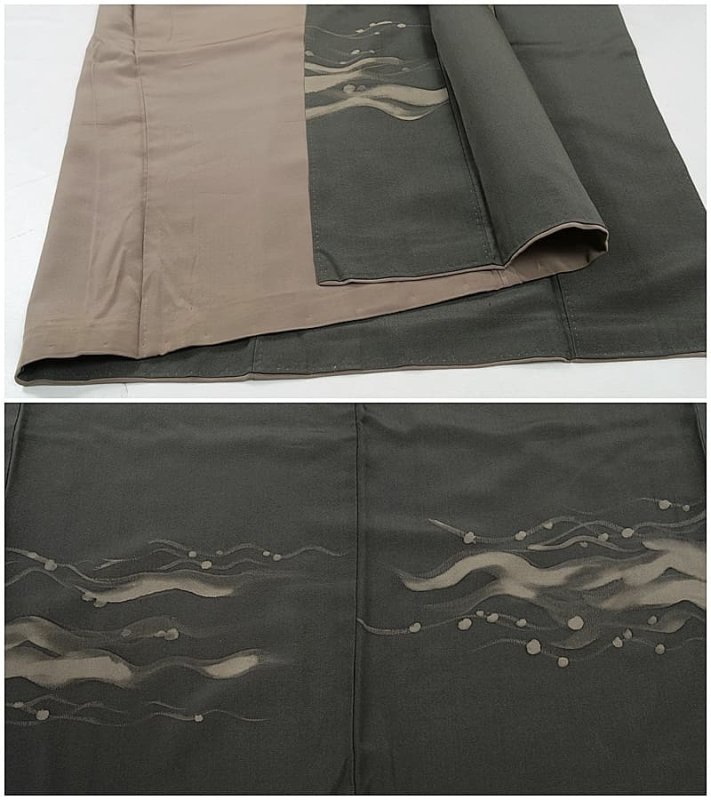 訪問着袷 きもの 付下げ フォーマル着物 小さいサイズ