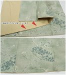 真綿つむぎ袷 洒落小紋 リサイクル 着物 ビンテージ着物 紬着物