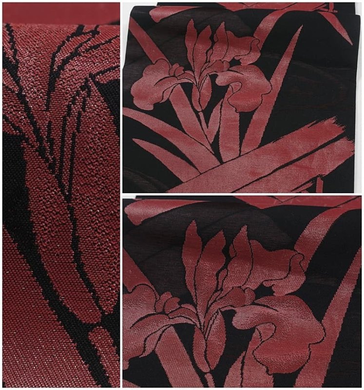 リサイクル 九寸名古屋帯 リユース 名古屋帯 尾形光琳 琳派