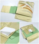 リサイクル 名古屋帯 二部式帯簡単装着帯 作り帯 付帯 造り帯