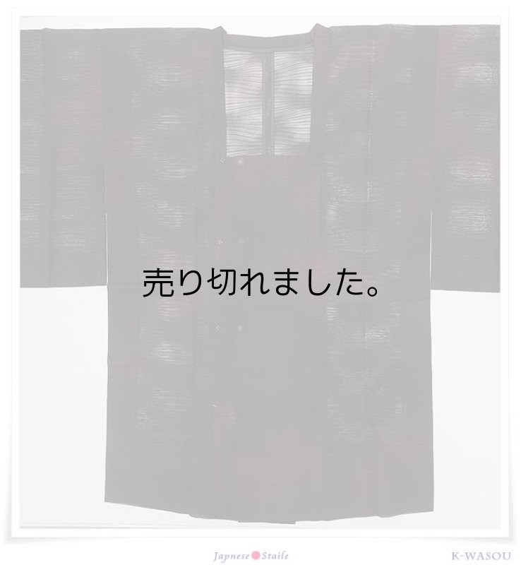 リサイクル 道行衿コート 絹 夏物コート送料無料