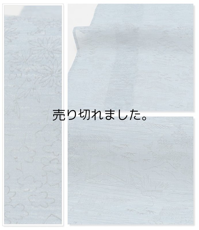 夏着物 化繊生地 お稽古練習着 化繊 洗える着物 155cm Mサイズ