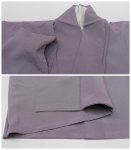 リサイクル 無地 着物 紫 身丈158cm 身巾 sサイズ 裄62cm