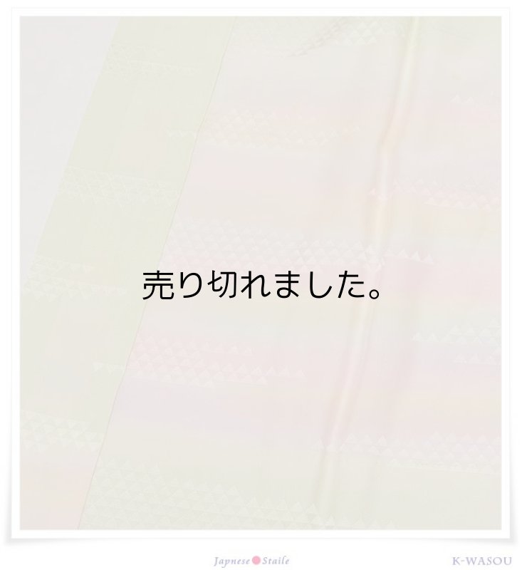 リサイクル長襦袢袷 身丈122cm カジュアル 仕立て上がり