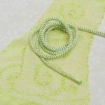 正絹 帯揚げ帯締めセット 絞り帯揚げ 激安 緑色 送料無料