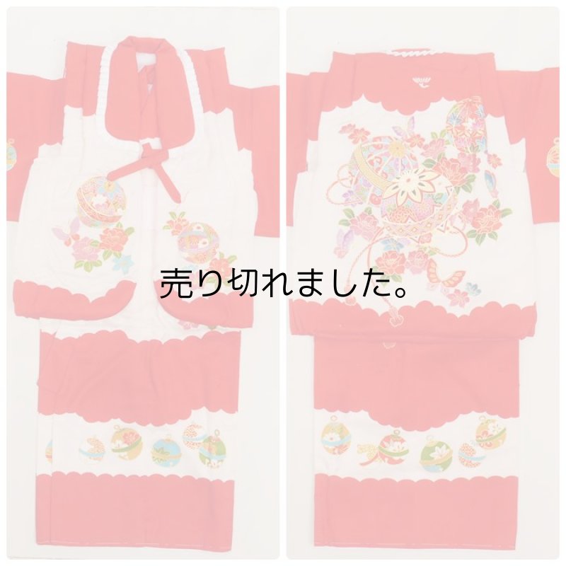 三歳 お祝着 お子様着物 七五三祝着 ３歳 着物 女の子 正絹