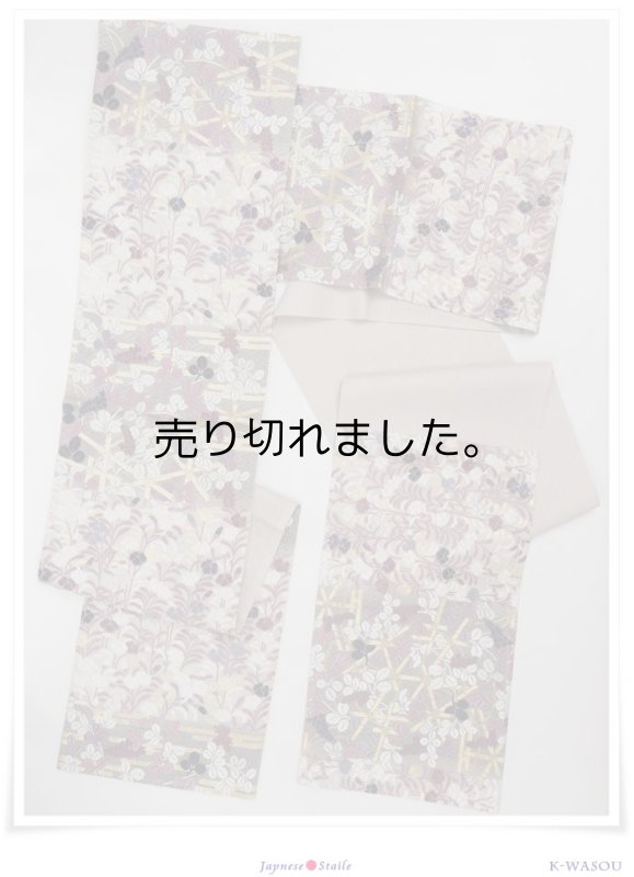 未着品 袋帯 本唐織り袋帯古典柄 中古袋帯 唐織袋帯京都