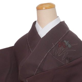 未使用品 大島紬 羽織 ２点セット アンサンブル 九マルキ 明るい茶色