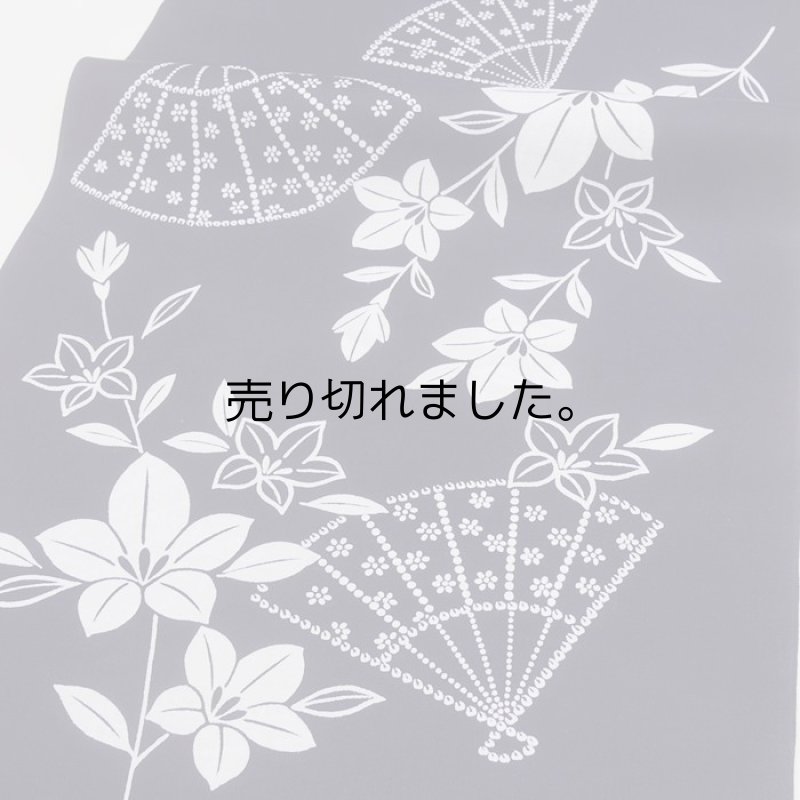 未着品 反物 浴衣 綿 夏着物 教材用 浴衣反物 注染浴衣