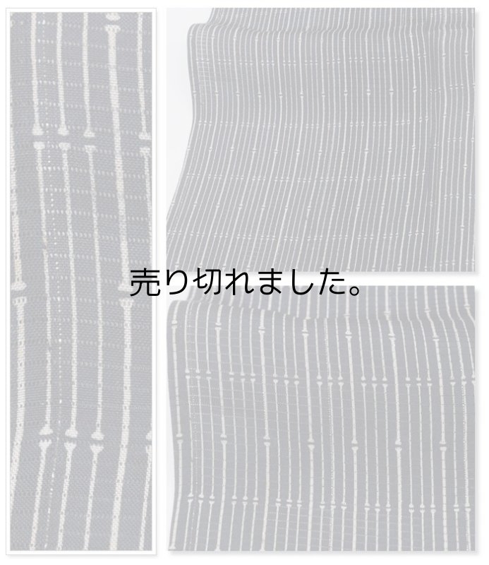 男物 絽染小紋 男性着物 絽生地 身丈160cm Lサイズ 絹