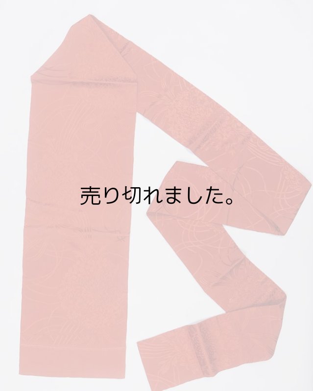 名古屋帯 リサイクル 染め名古屋帯 縮緬 全通柄 中古着物 お稽古練習着 舞台 お洒落着 染め帯 絹 リサイクル九寸名古屋帯 a2m0m5 仕立て上がり SSサイズ