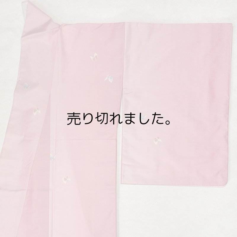 画像2: 正絹　リサイクル紬袷 (2)