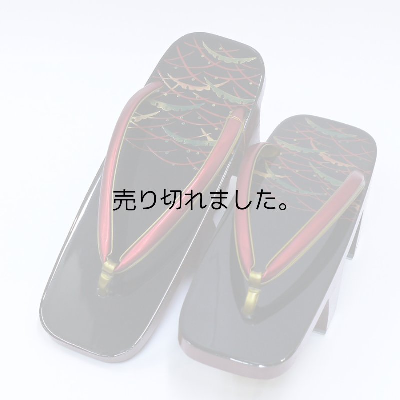 画像2: 未使用品　芳町桐下駄　絵巻 (2)