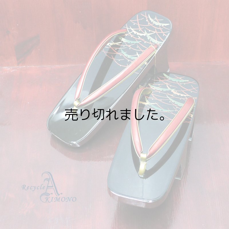 画像4: 未使用品　芳町桐下駄　絵巻 (4)