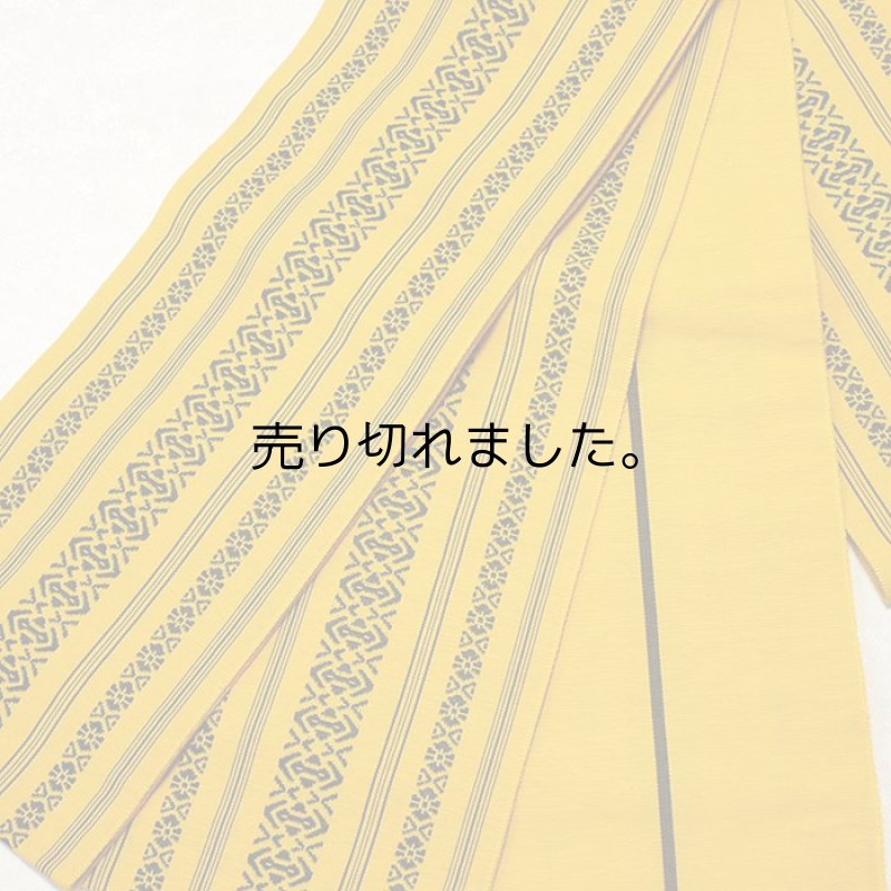 画像2: 綿　リサイクル半幅帯　小袋 (2)