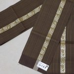 画像2: 正絹　リサイクル博多半巾帯　単衣 (2)
