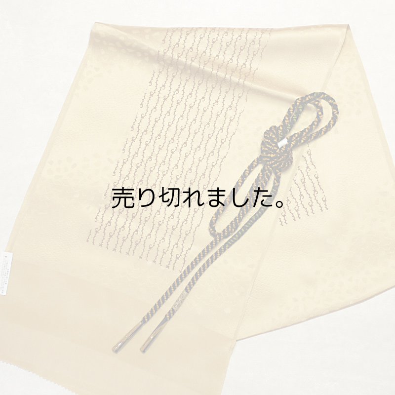 画像1: 正絹　帯揚げ帯締めセット　新品商品 (1)