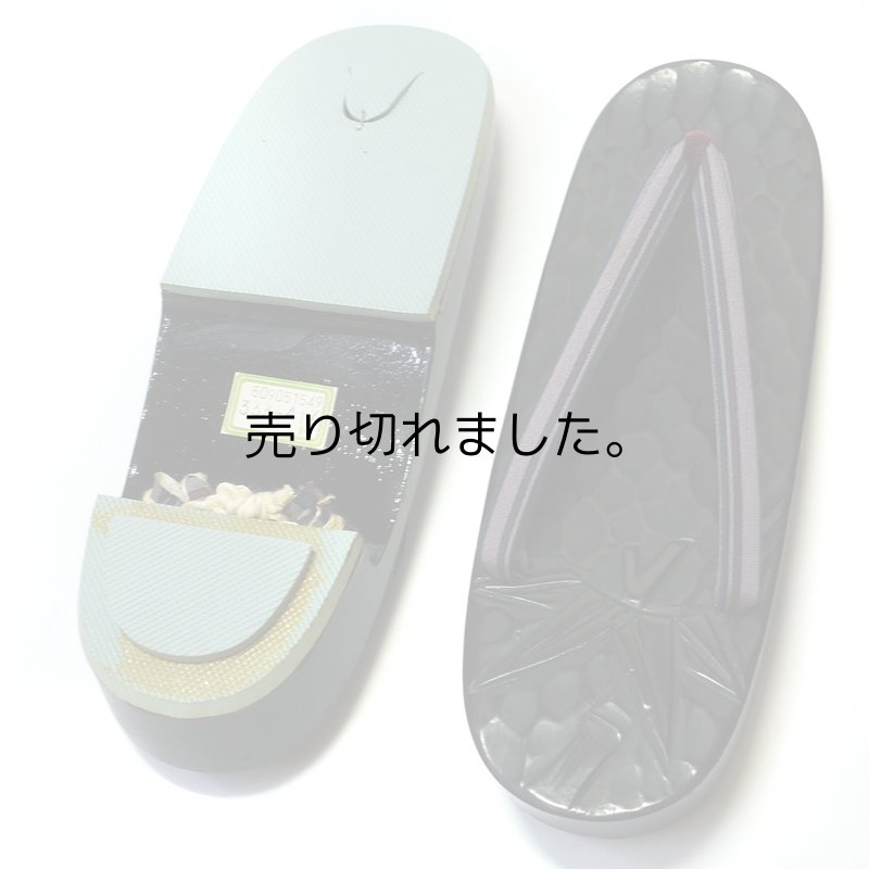 画像5: 未使用品　右近桐下駄　鎌倉彫 (5)