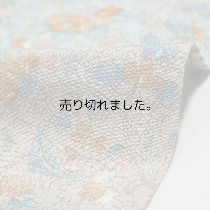 画像5: リサイクル染め小紋　単衣　未使用品 (5)