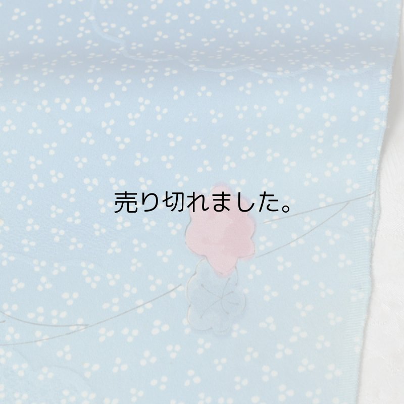 画像4: アウトレット　正絹染め小紋　新品反物 (4)