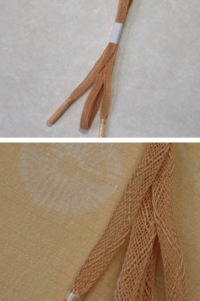 画像3: 正絹　新品夏帯揚げ・帯締めセット