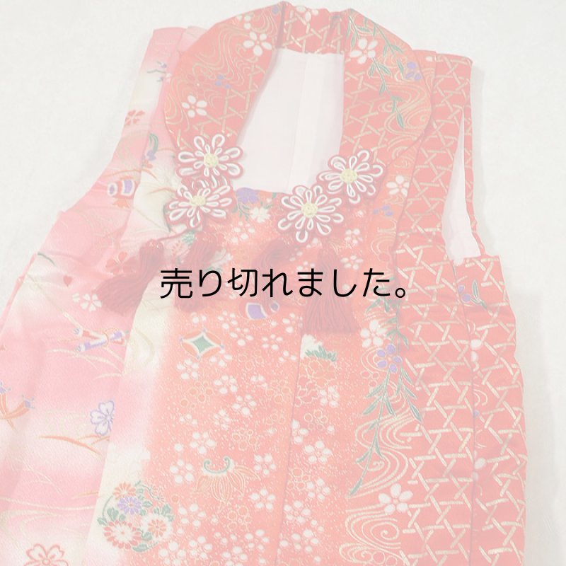 画像2: リサイクル3才祝着フルセット　化繊 (2)